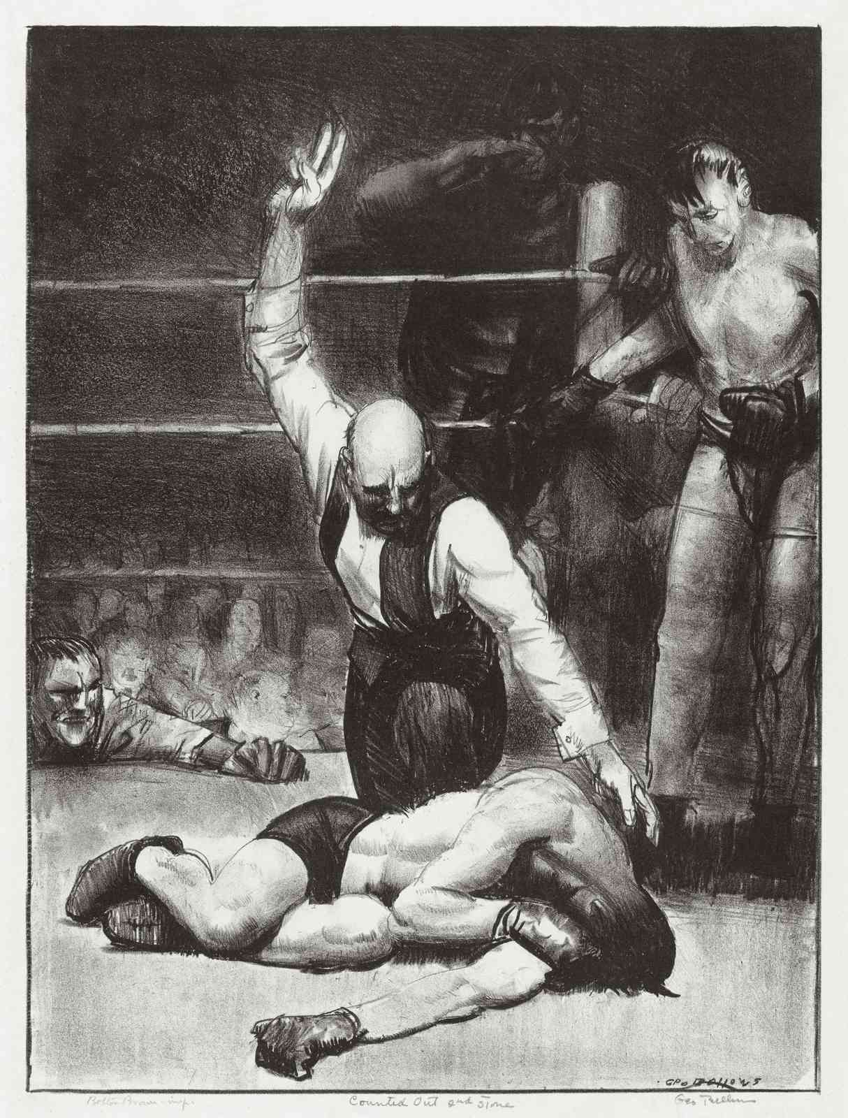 Boxing Drama Wall Art