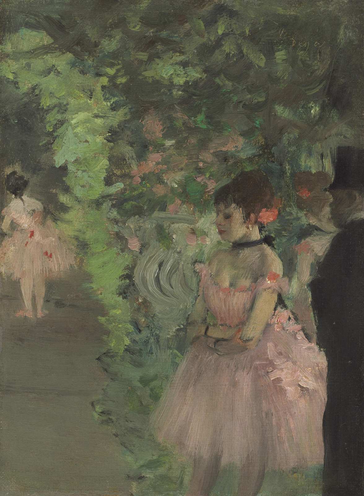 Ballerinas in Pink Garden Wall Art