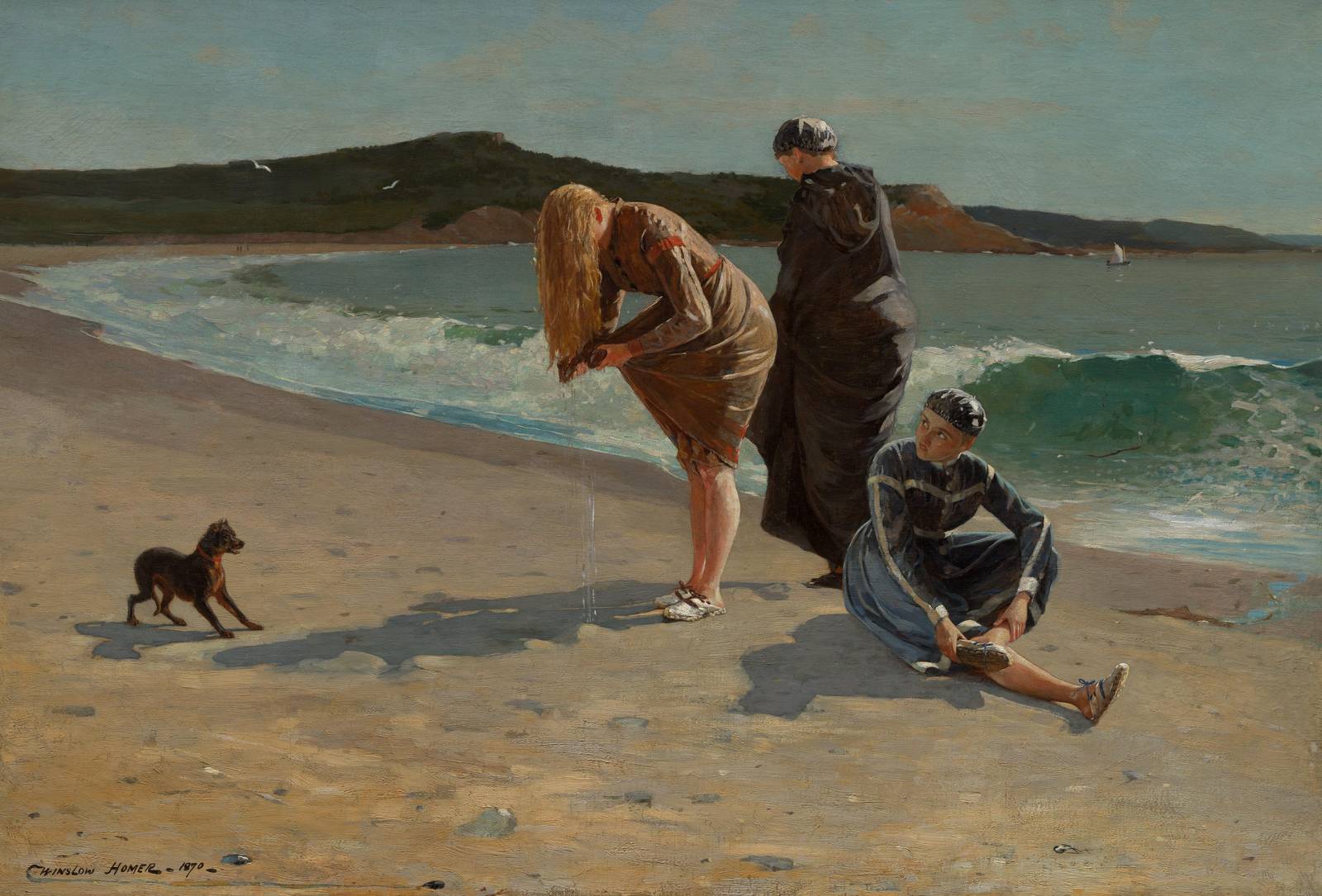 Winslow Homer Beach Scene Wall Art