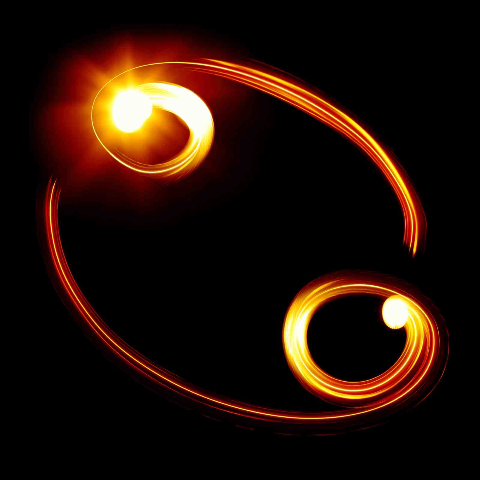 Cancer Zodiac Light Painting Wall Art