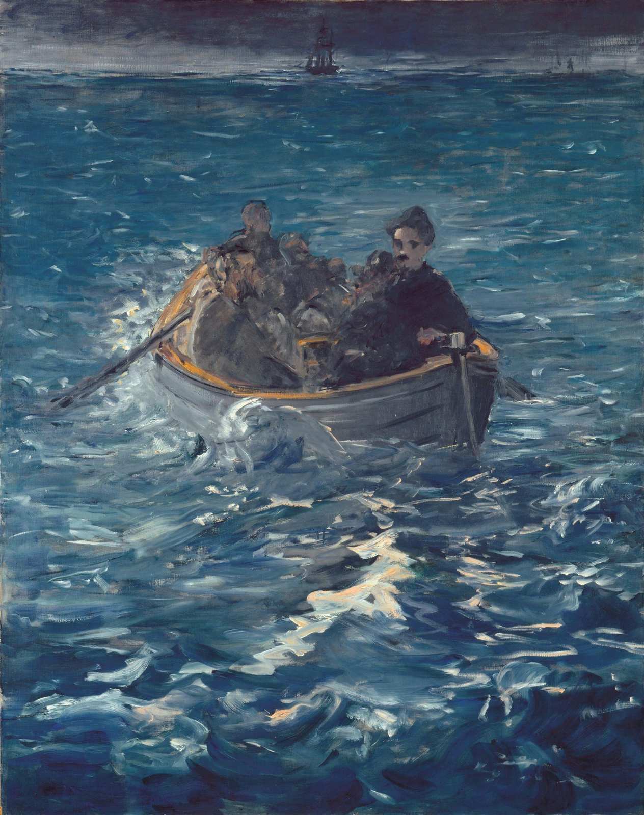 Voyage Through Stormy Seas Wall Art