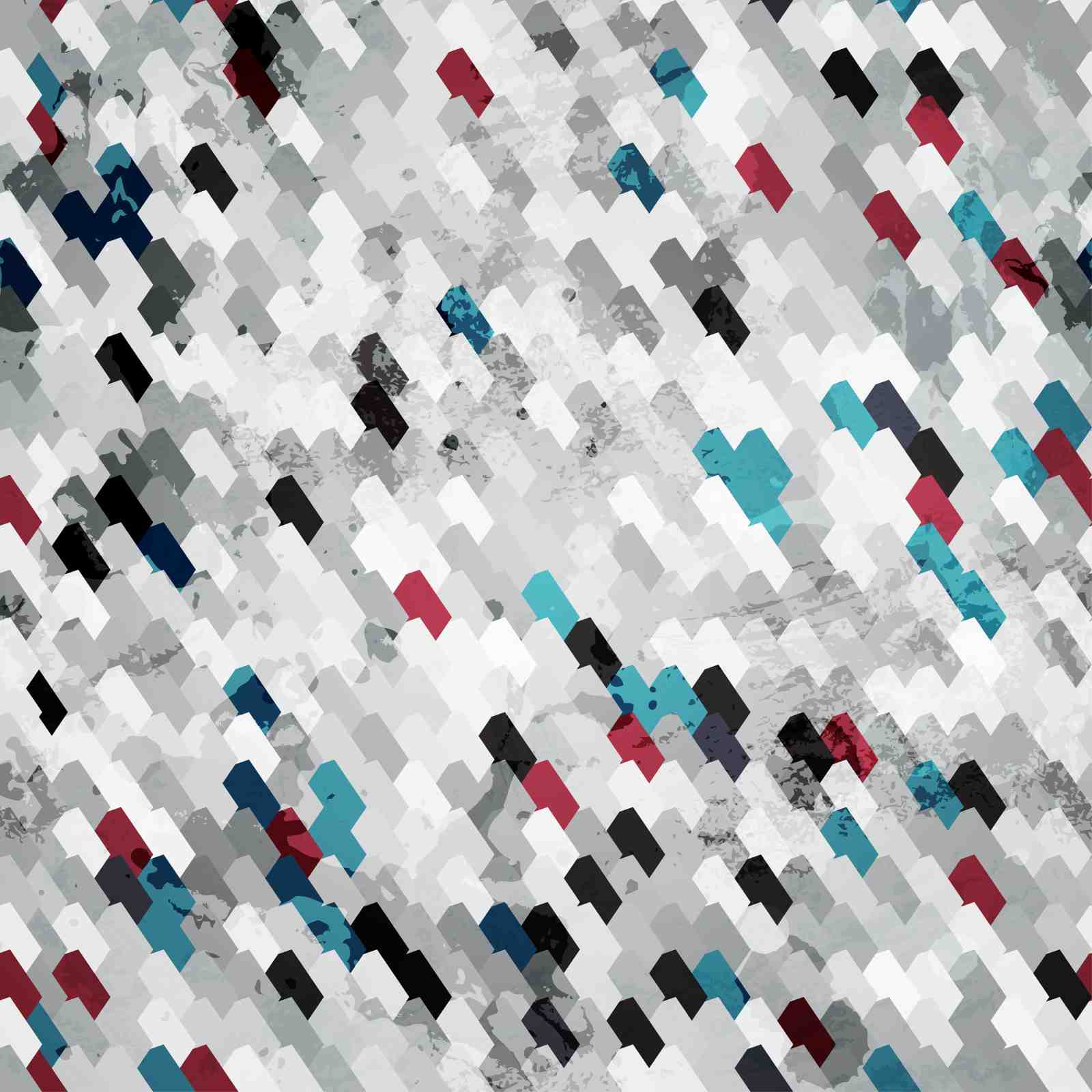 Geometric Pop Abstract Wall Art