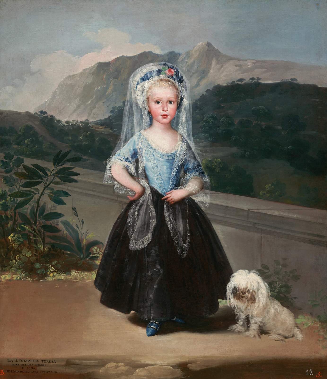 Infanta Maria Teresa Royal Portrait Wall Art