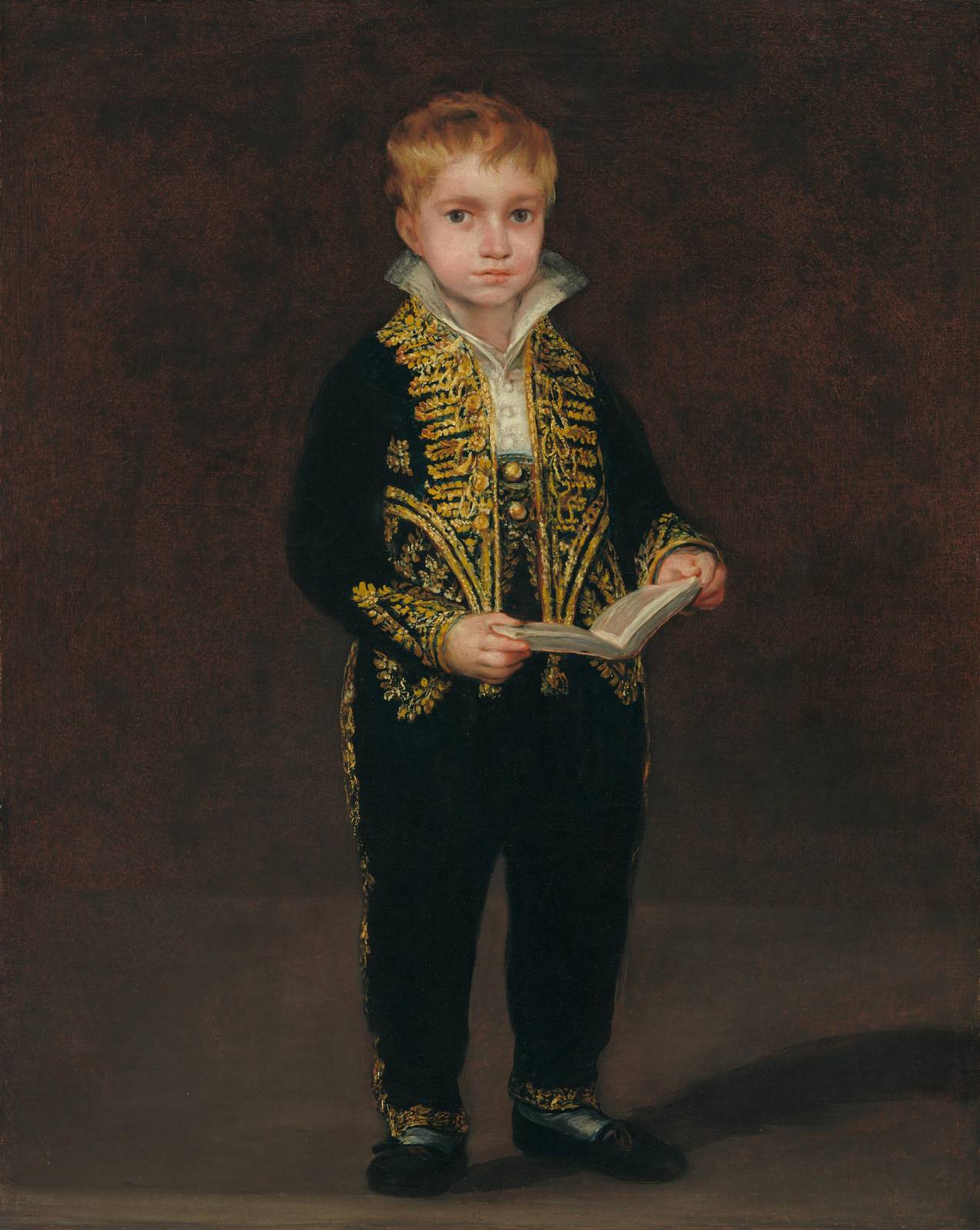Goya Boy with Book Wall Art