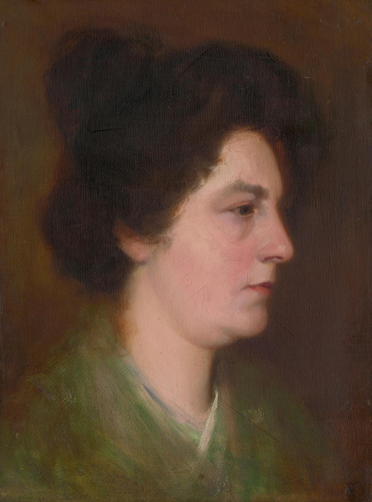 Elegant Portrait of a Woman Wall Art