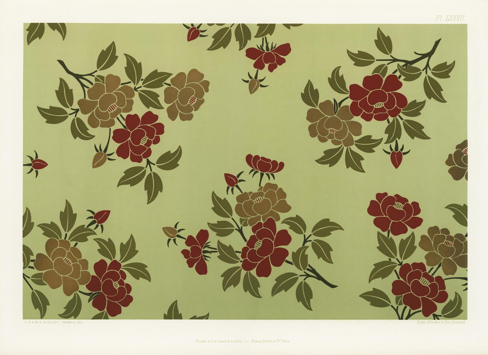 Vintage Floral Botanical Art Wall Art
