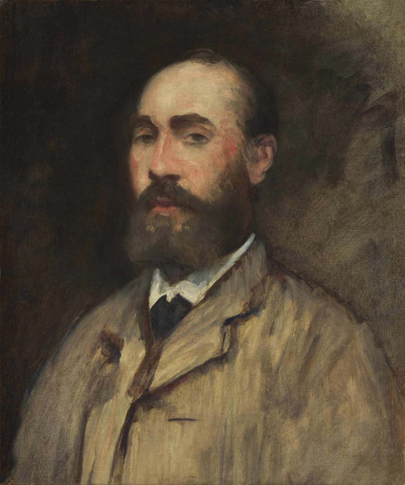 Classic Portrait Man Bearded Jacket Wall Art