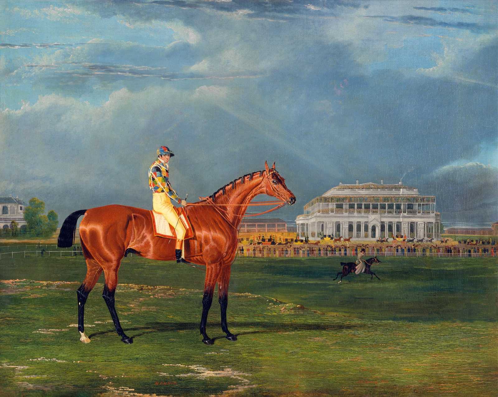Jockey & Horse Race Wall Art