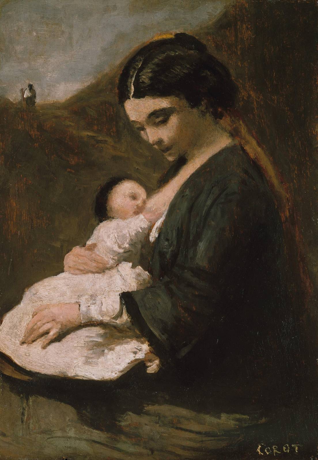 Mother and Child Embrace Wall Art
