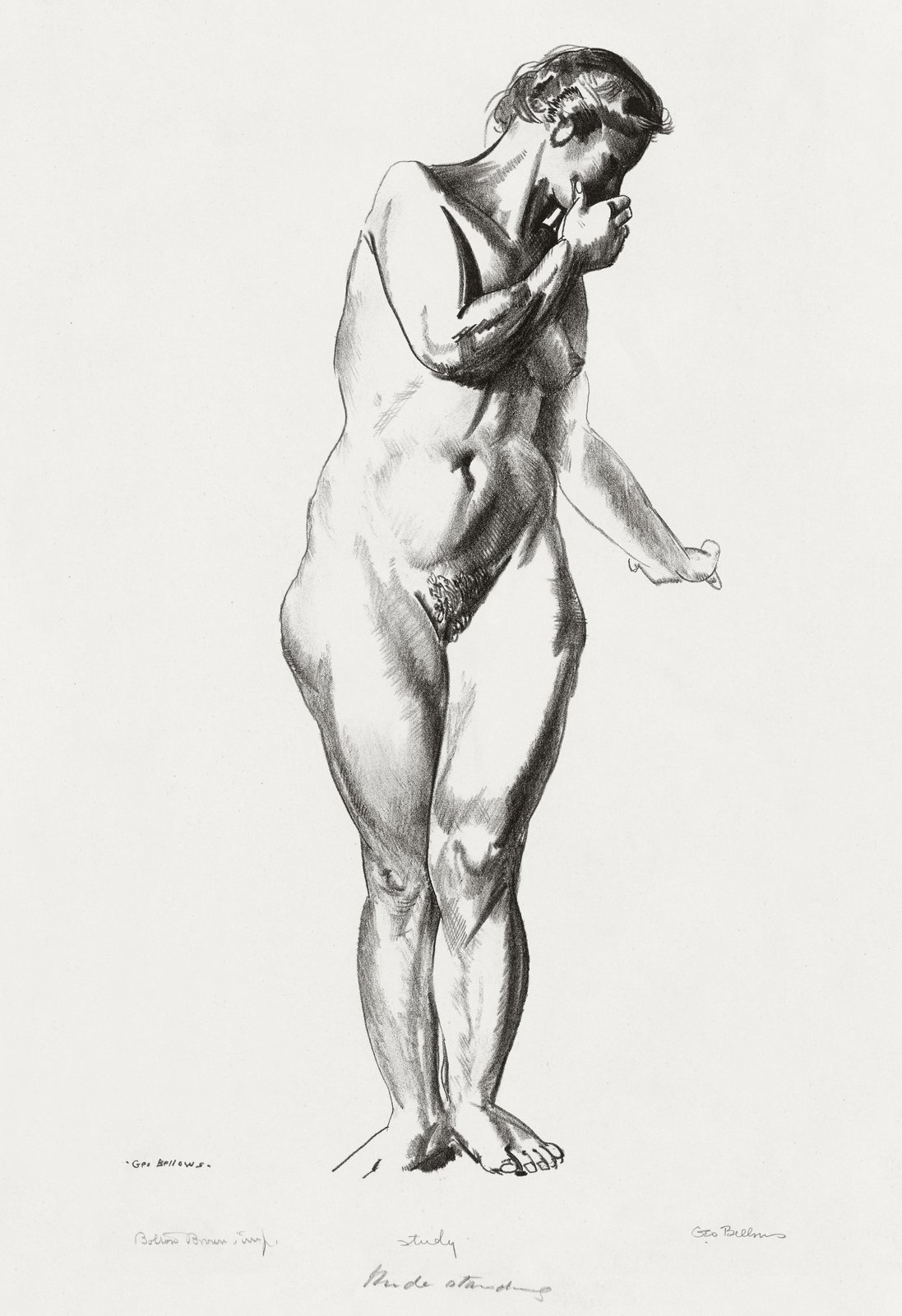 Figurative Nude Study Wall Art | Timeless Art