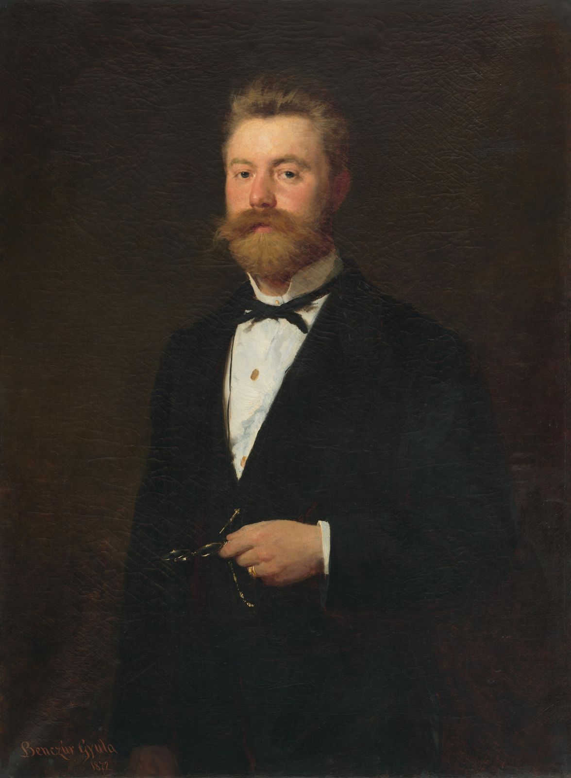 Elegant Gentleman Portrait Wall Art Wall Art