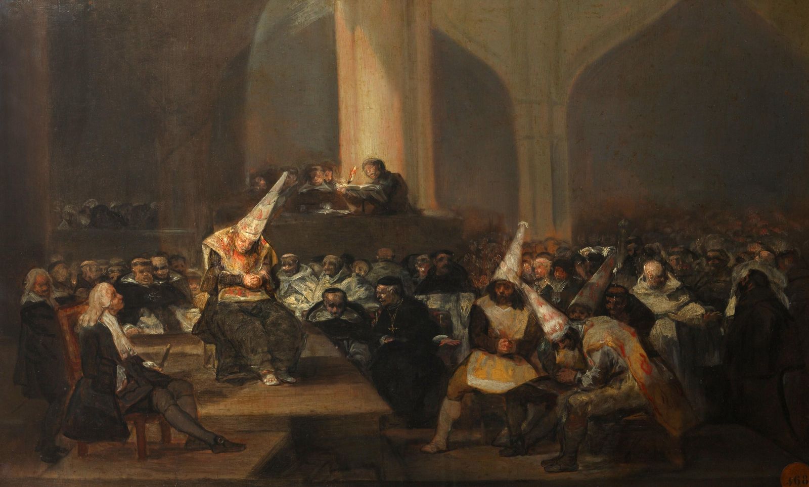 Goya's Tribunal Wall Art