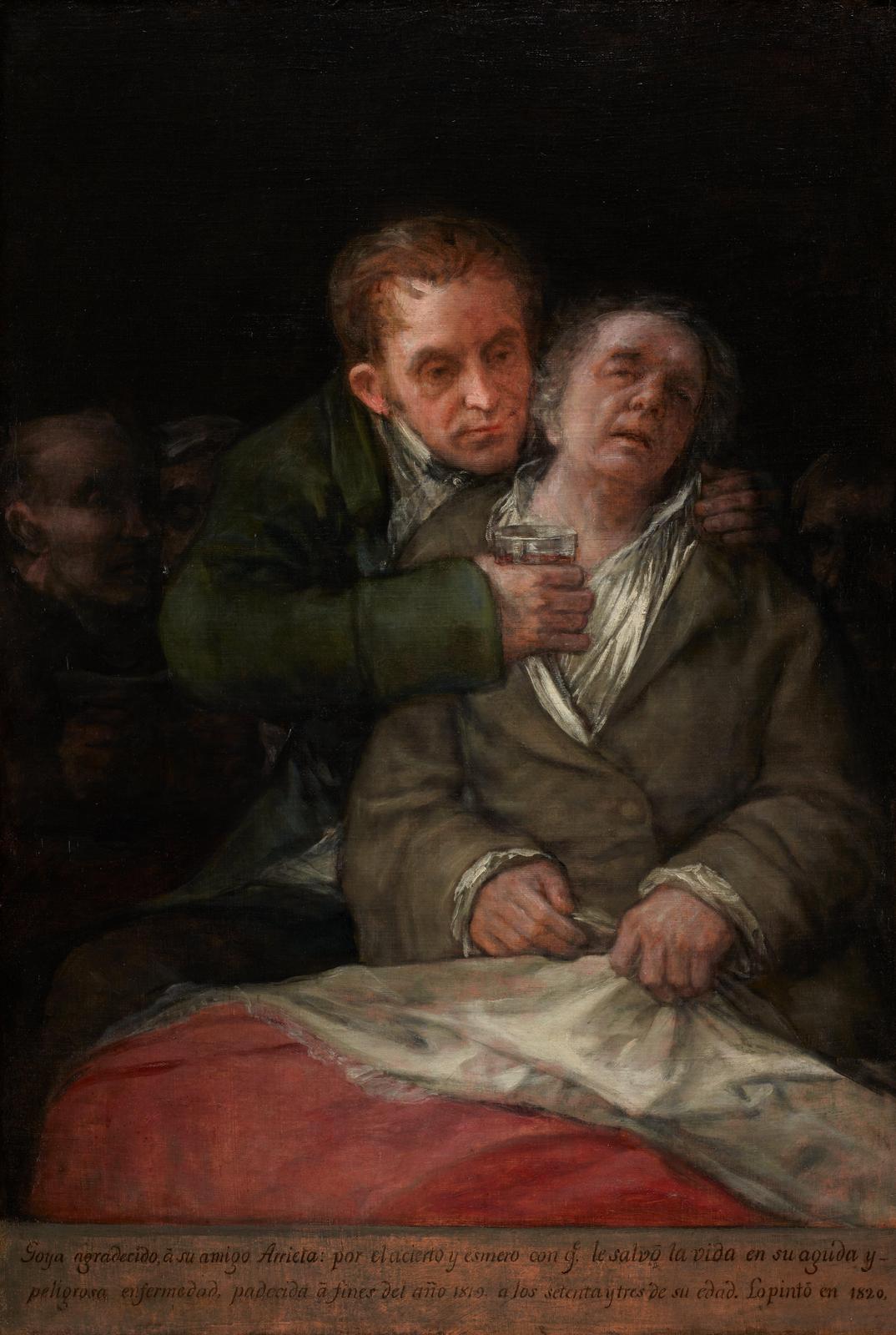 El Doctor Arrieta Goya Masterpiece Wall Art