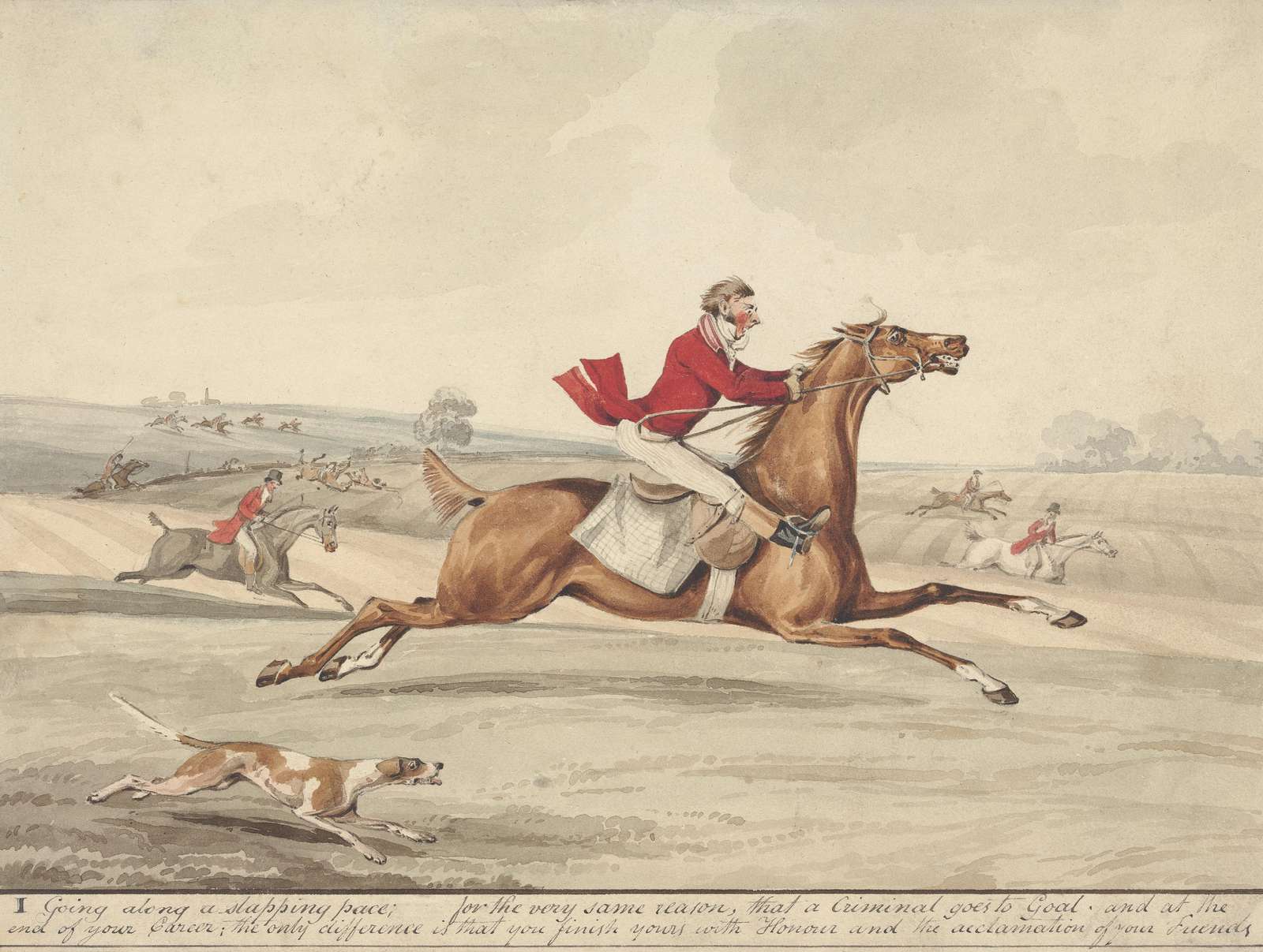 Victorian Horse Race & Fox Hunting Wall Art