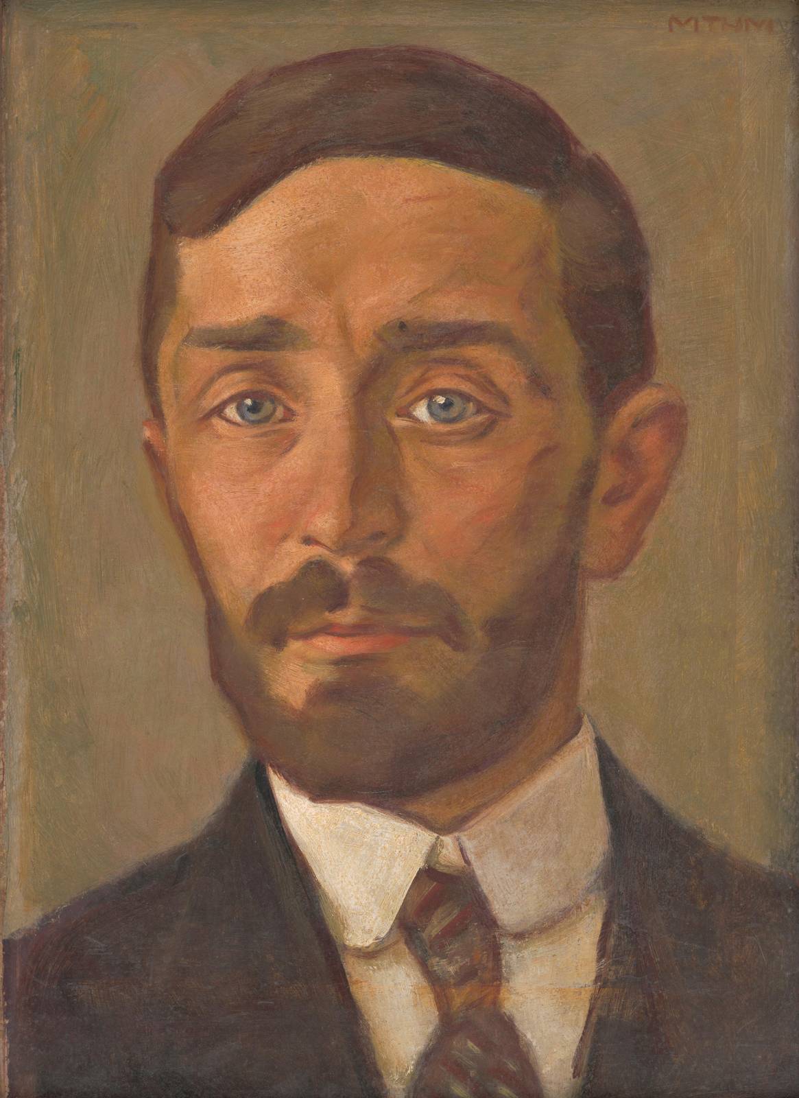 Intense Portrait of a Gentleman Wall Art