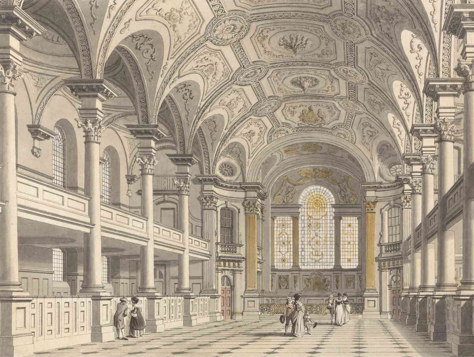 Elegant Georgian Interior Wall Art