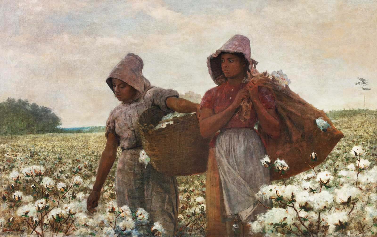 Cotton Pickers Timeless Art Wall Art