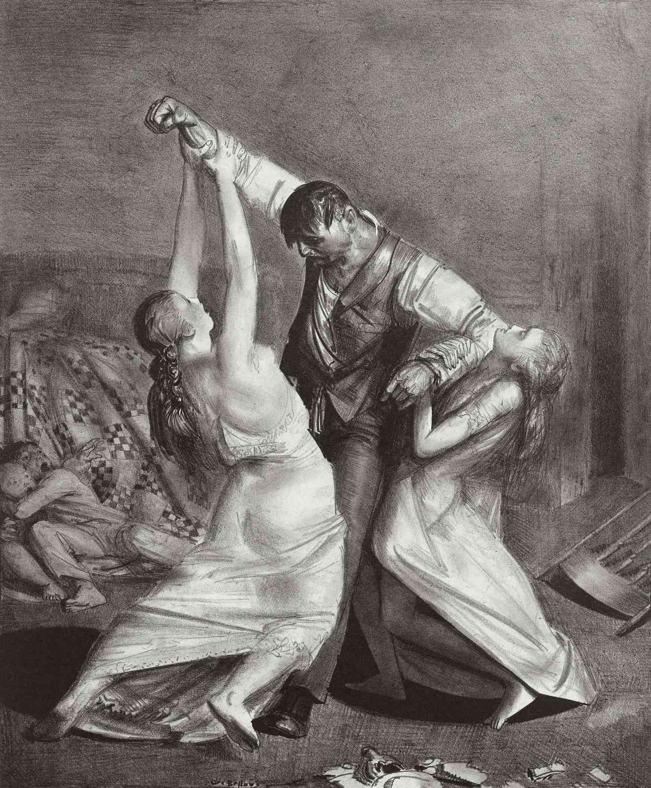 Dramatic Dance Wall Art - Vintage Art