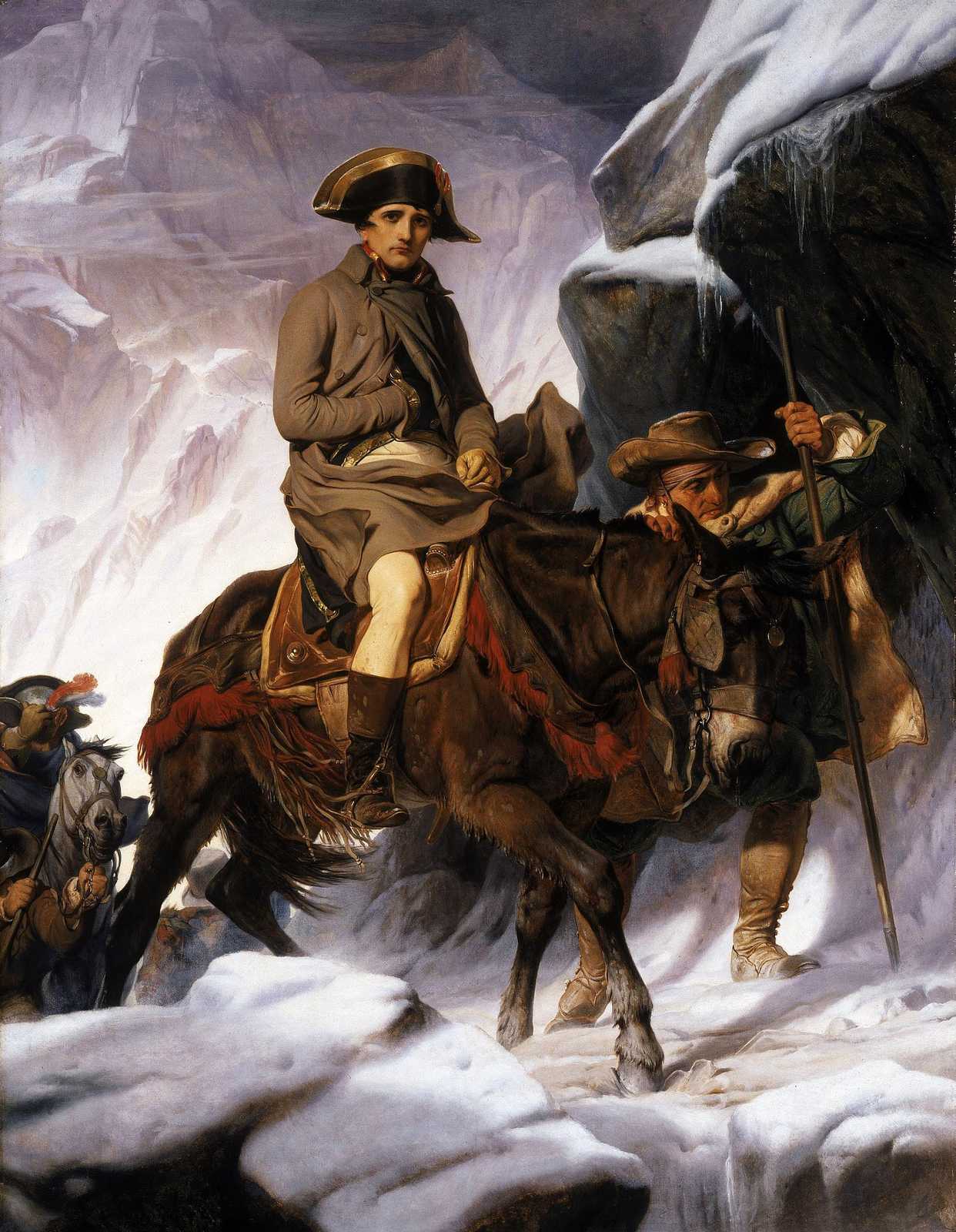 Napoleon Crossing the Alps Wall Art
