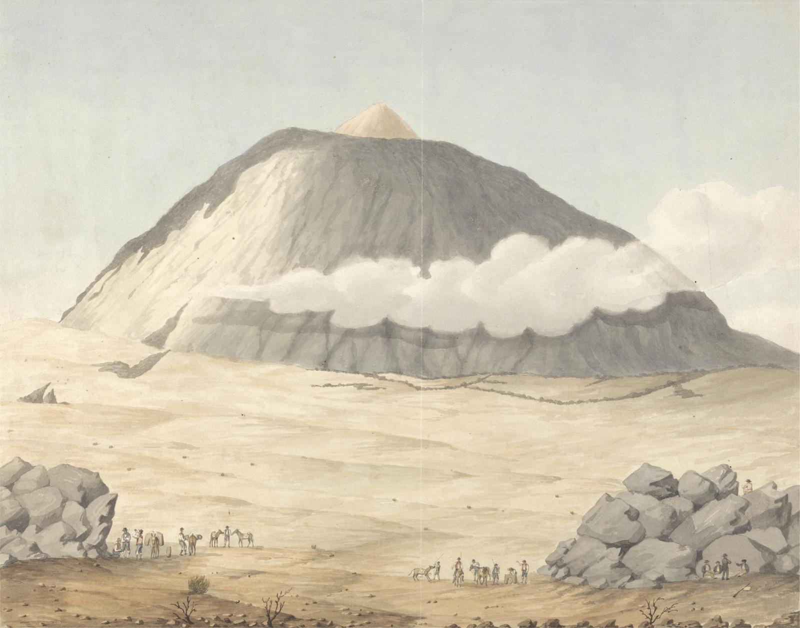 Majestic Mountain Landscape Vintage Wall Art