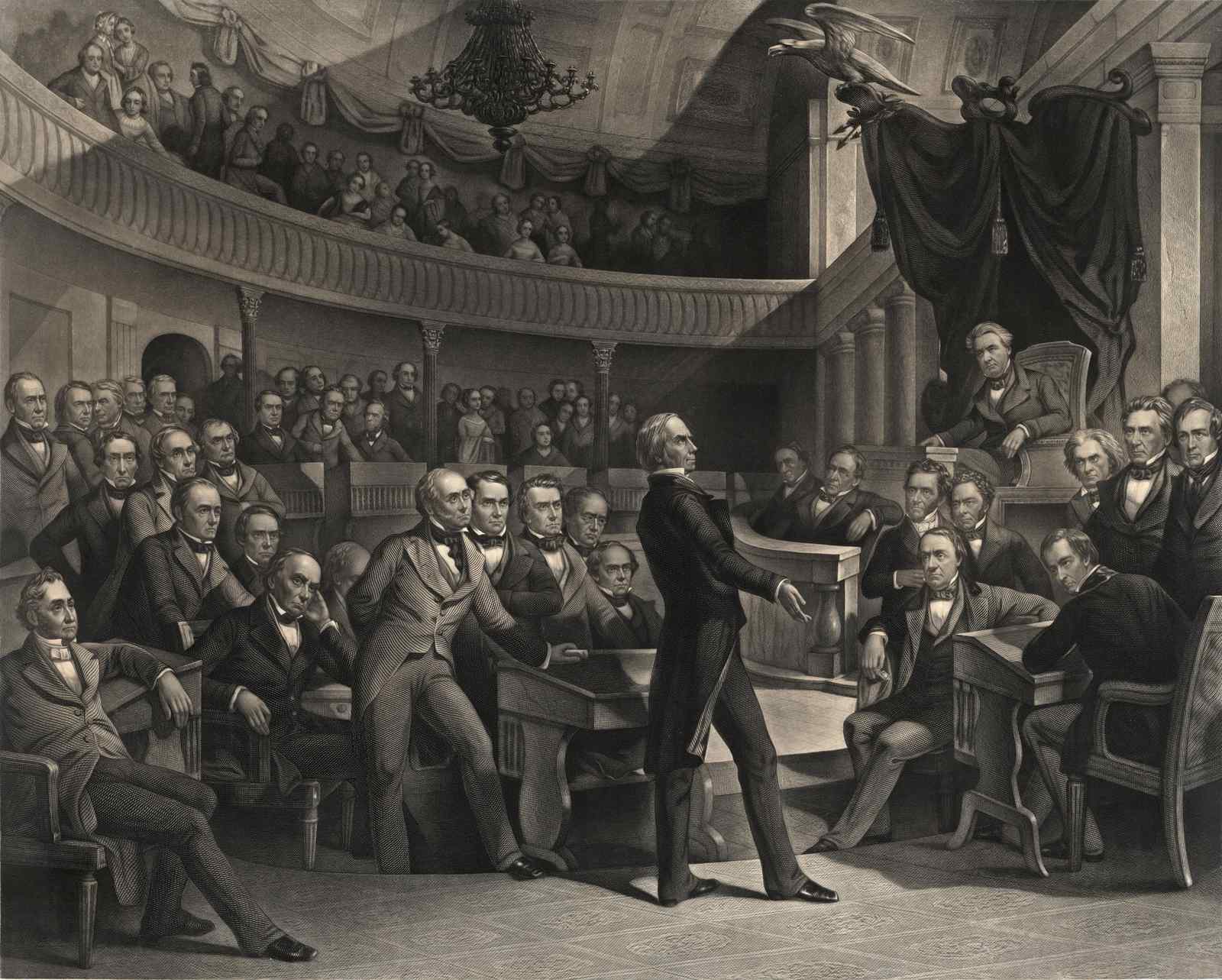 Historic Speech Debate Wall Art