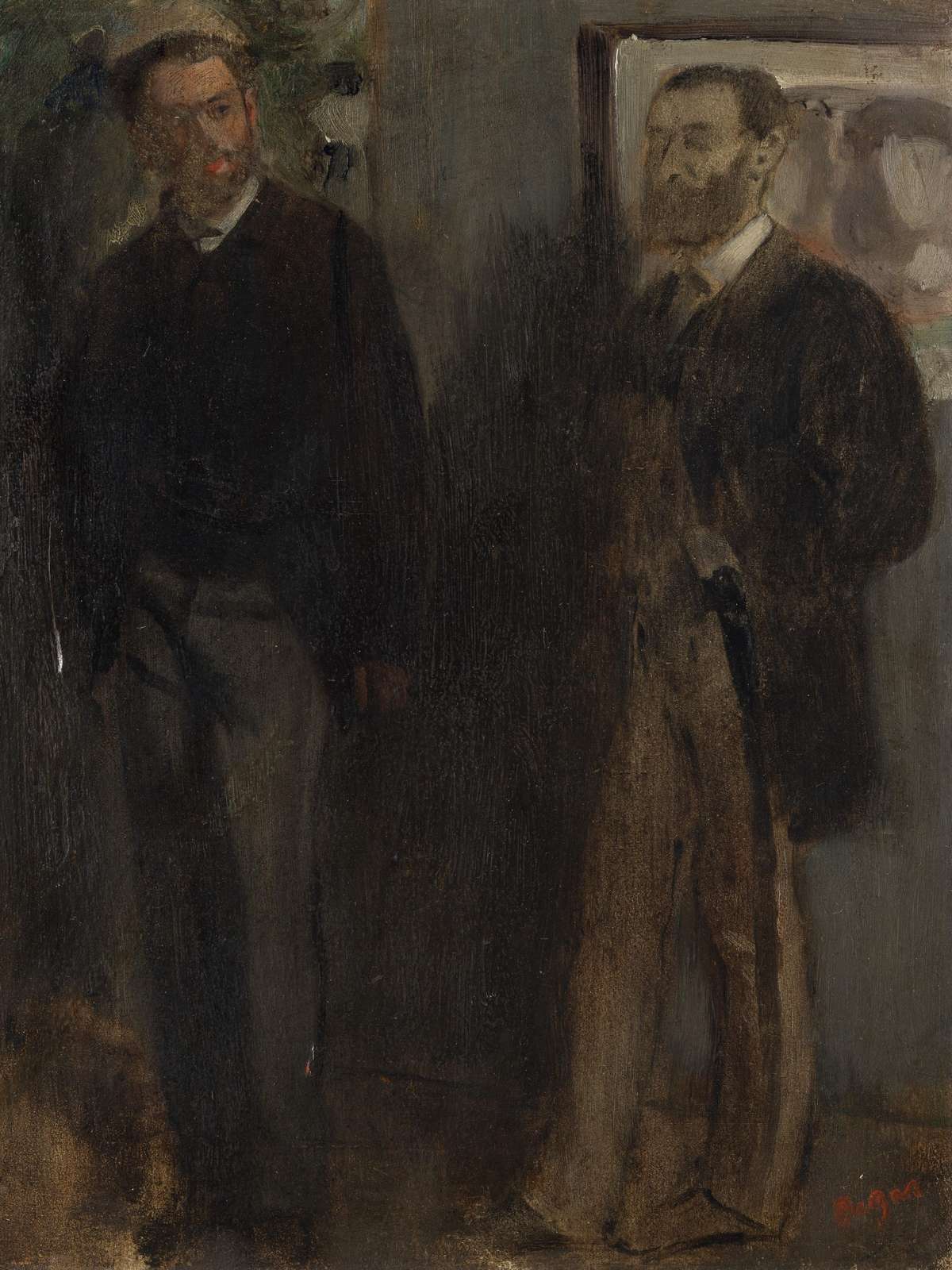 Victorian Men Portrait Wall Art