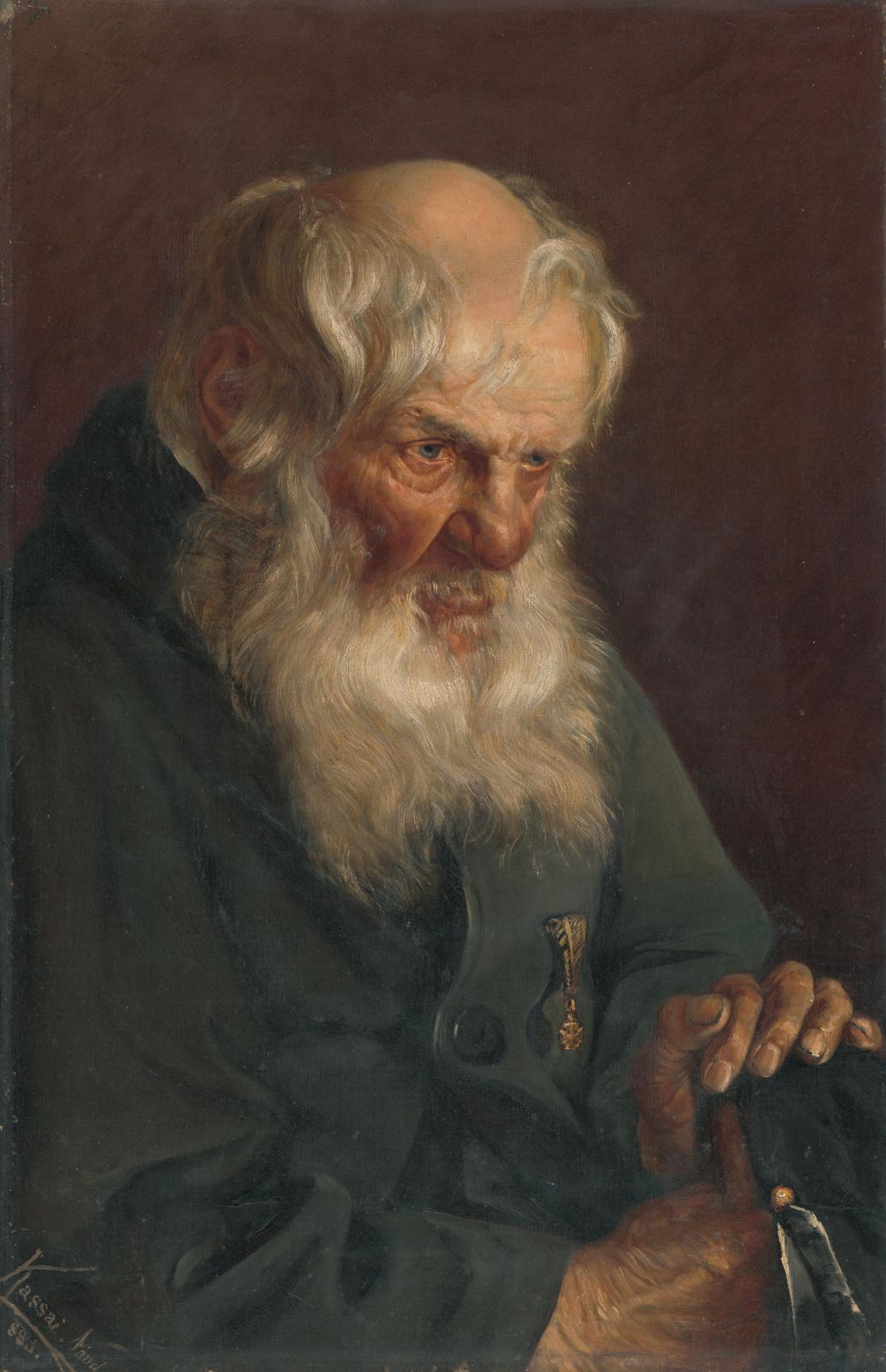 Wisdom of Age Portrait Wall Art