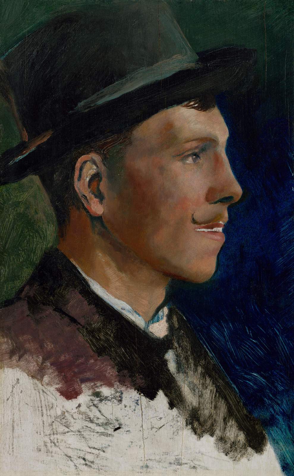 Classic Gentleman Portrait Wall Art Wall Art