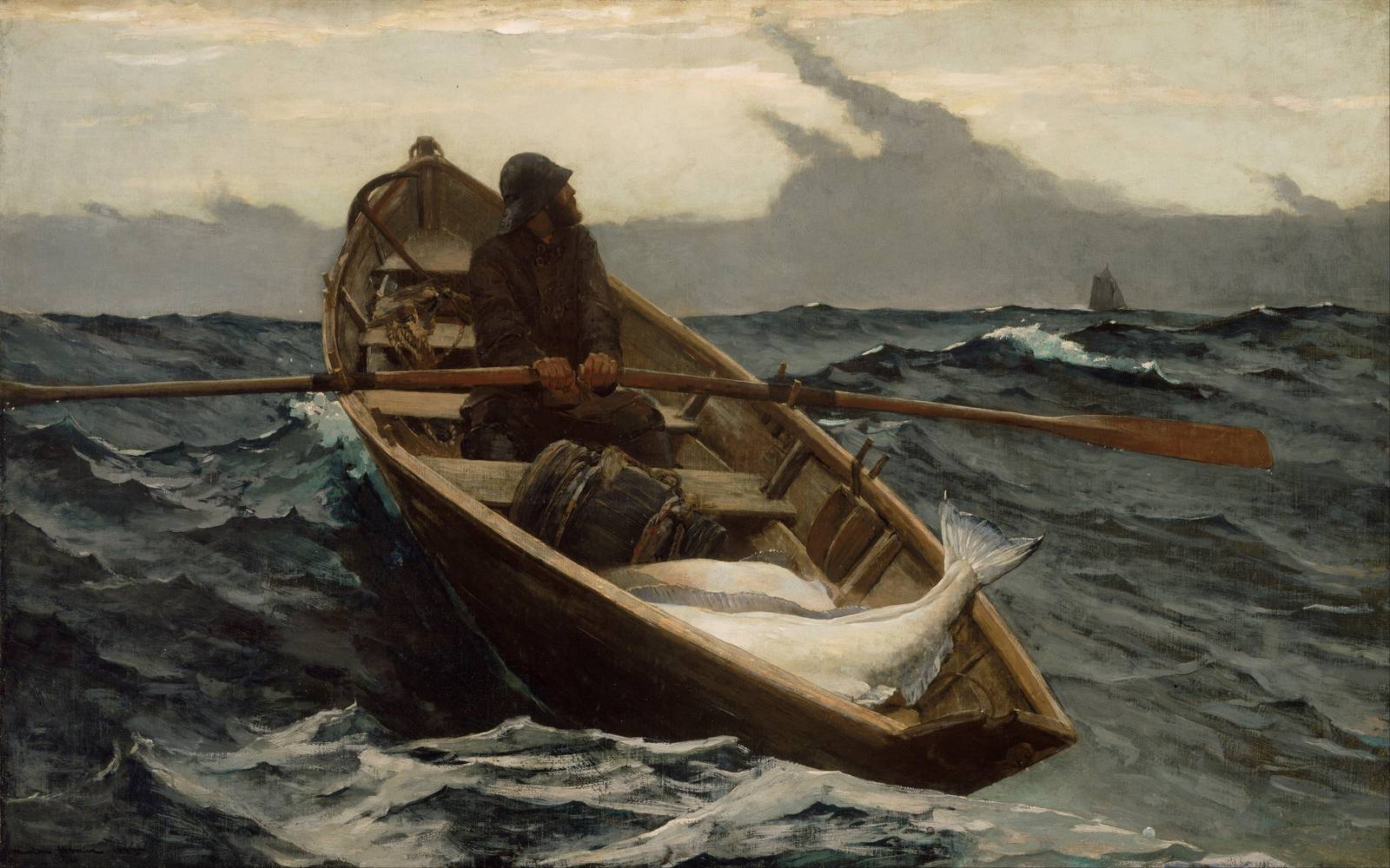 The Herring Net Man Wall Art