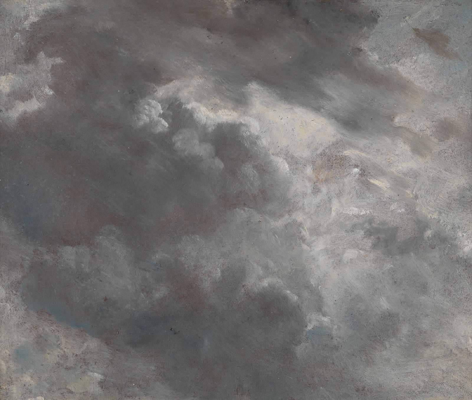 Dramatic Sky Clouds Abstract Landscape Wall Art