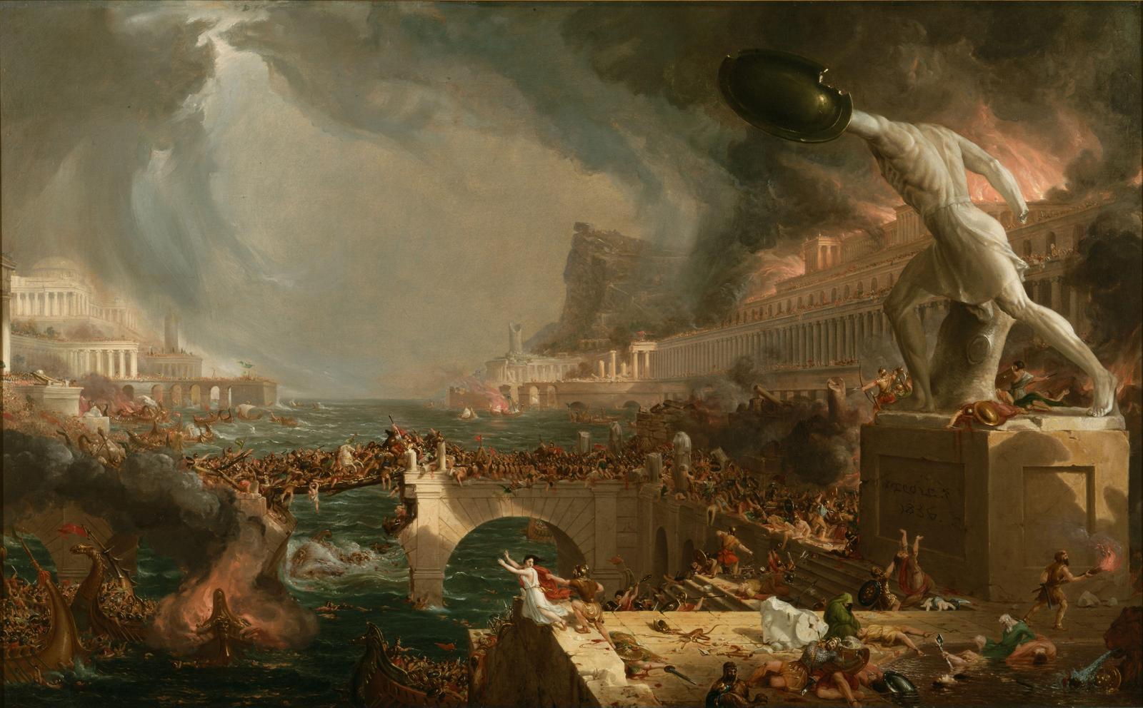 Destruction of Carthage Wall Art - Epic Ancient Art