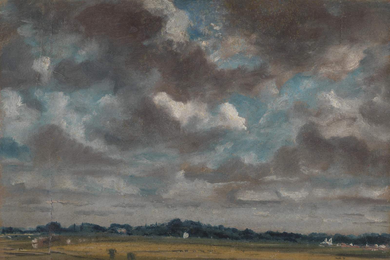 Dramatic Cloudscape Landscape Wall Art