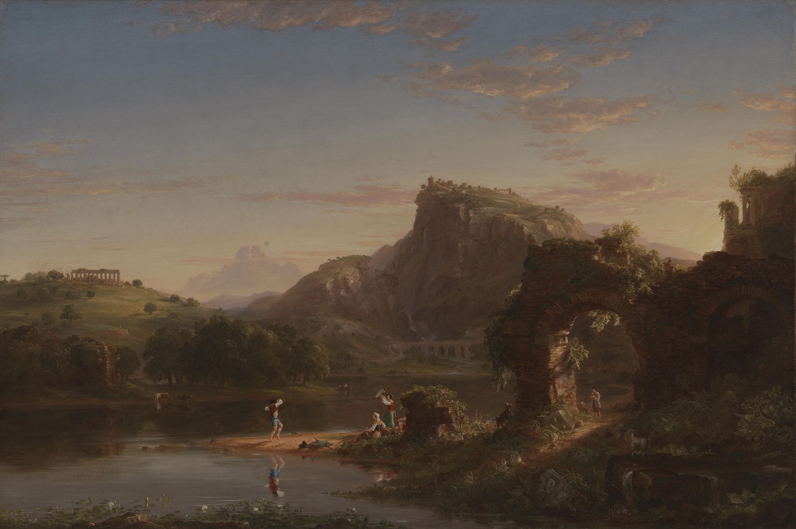Tranquil Italian Landscape Wall Art