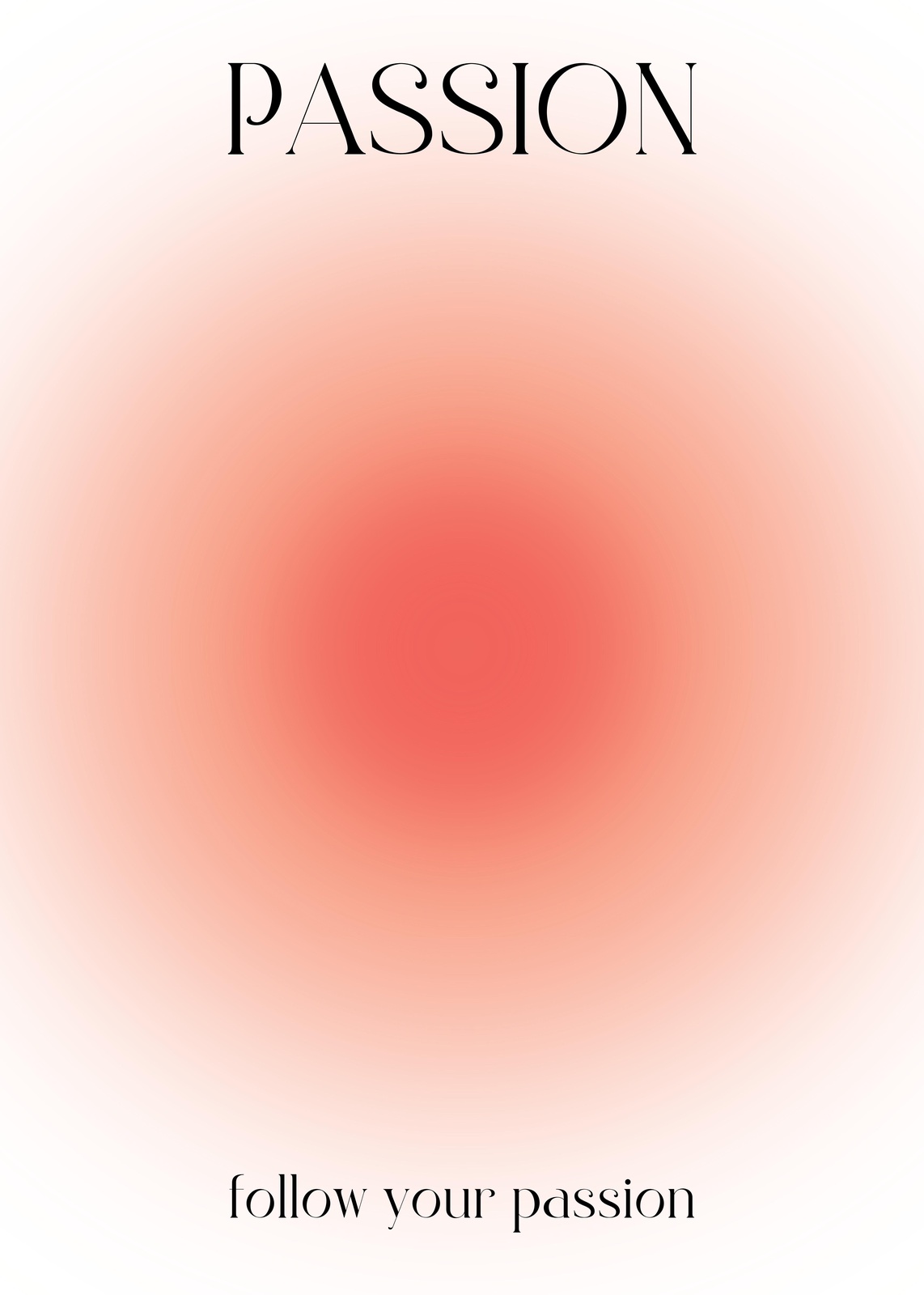 Inspirational Aura 'Passion' Wall Art