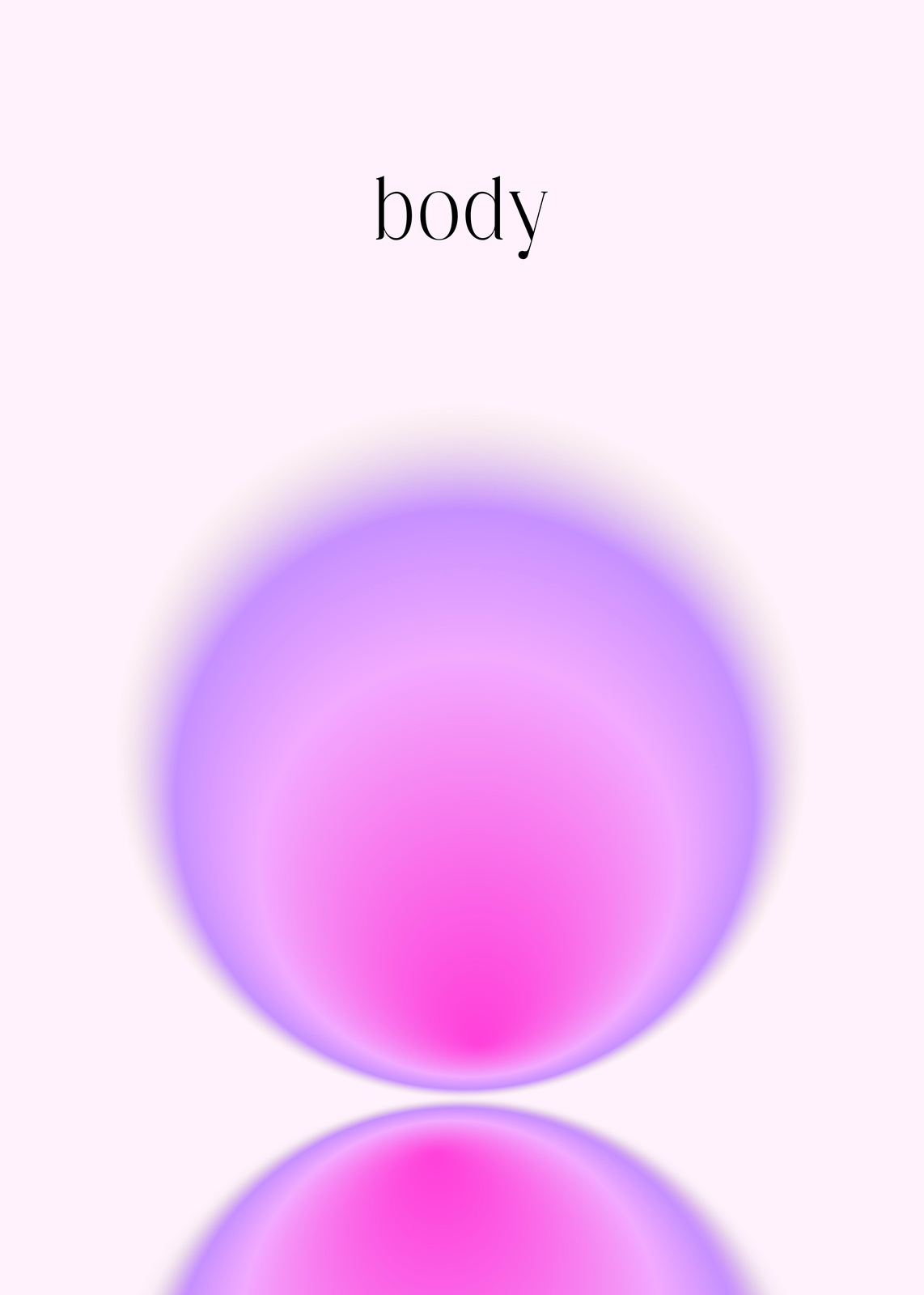 Abstract Aura Body Wall Art