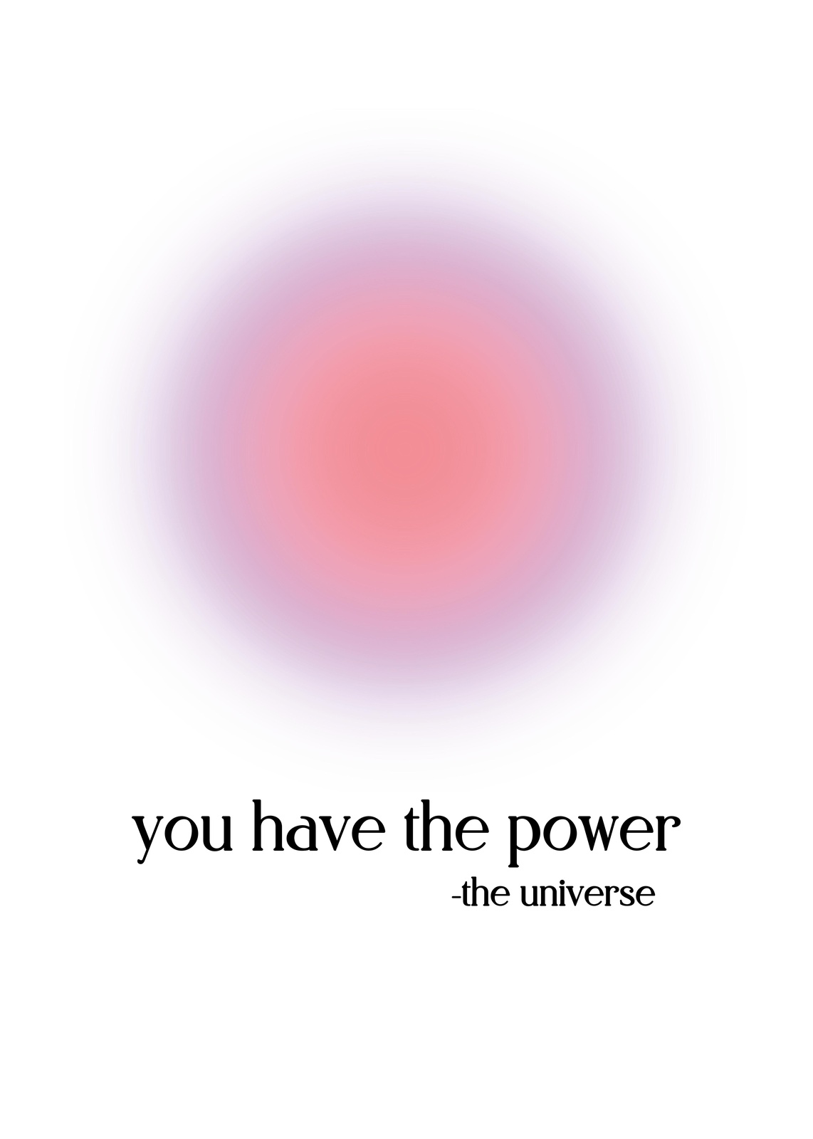 Aura Art 'You Have The Power' Wall Art