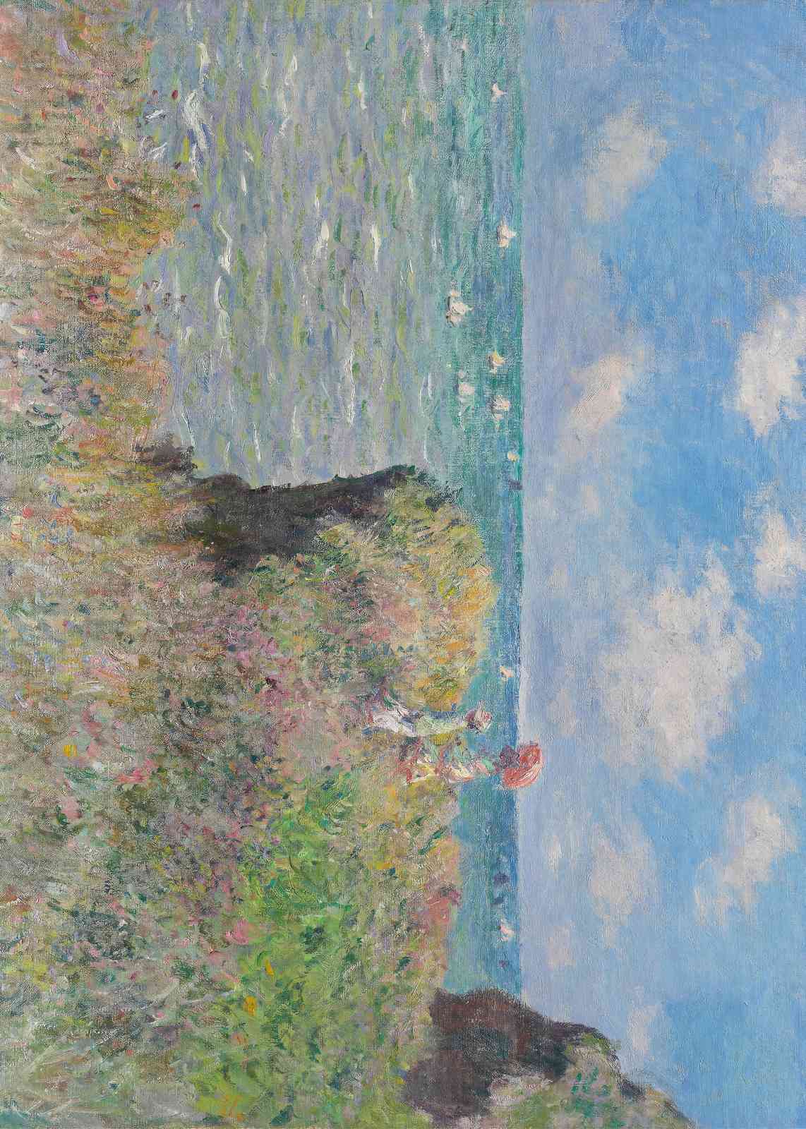 Impressionist Coastal View Wall Art