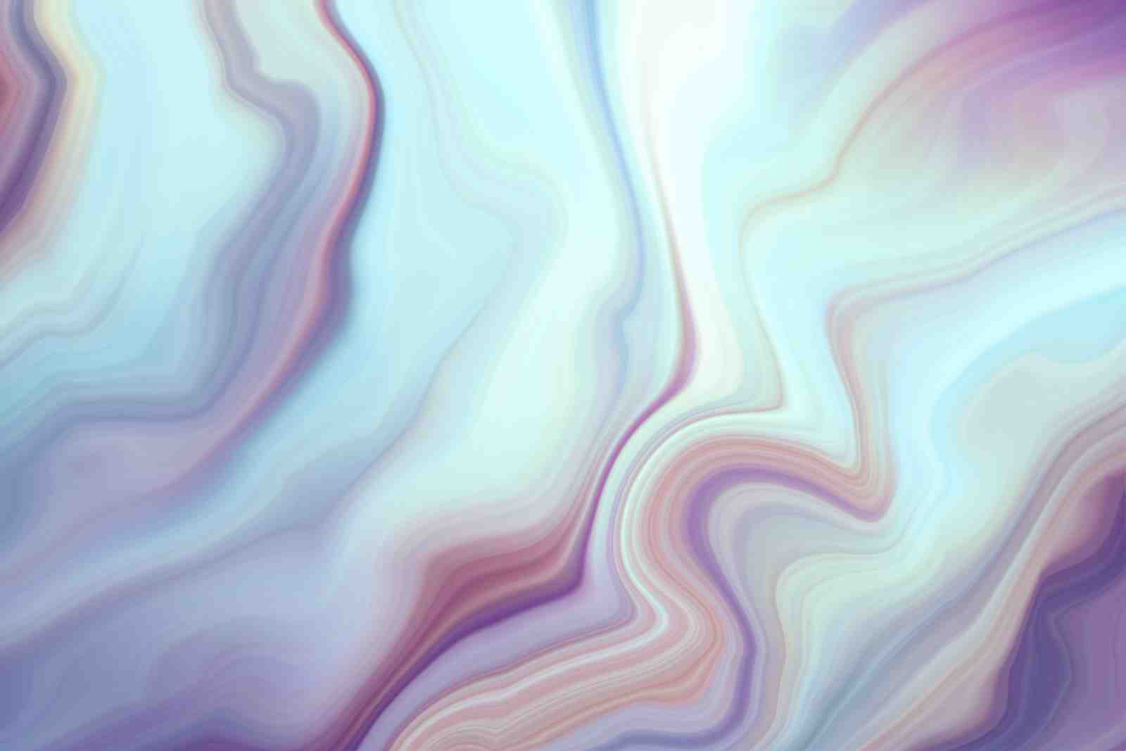 Serene Marble Swirl Abstract Wall Art