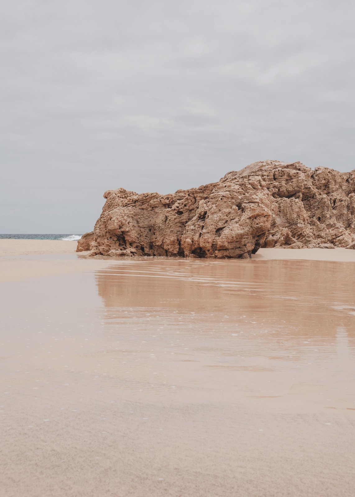 Serene Coastal Rock Formation Wall Art