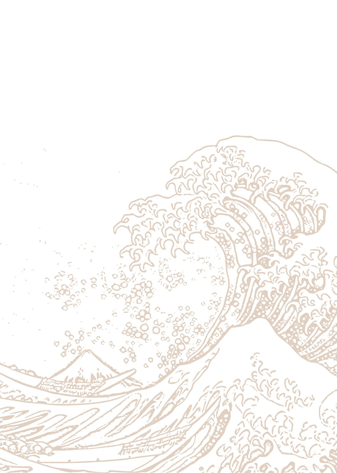Serene Wave & Fuji Wall Art