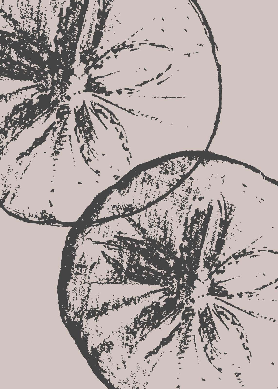 Abstract Botanical Duo Wall Art