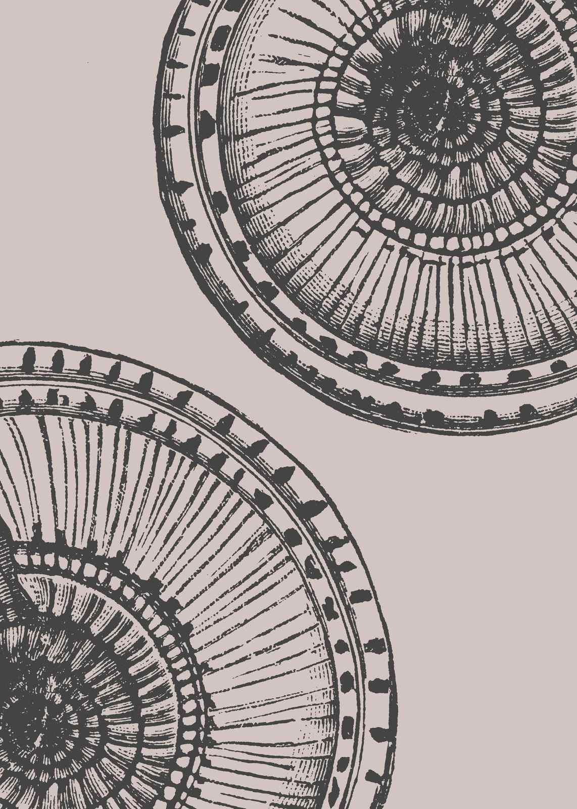 Vintage Mandala Motif Wall Art