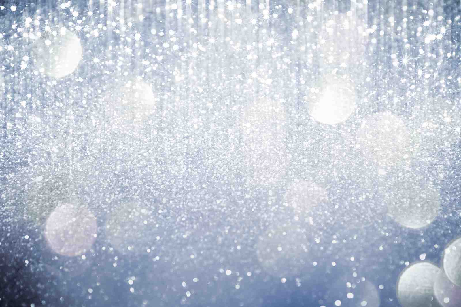Sparkling Winter Bokeh Wall Art