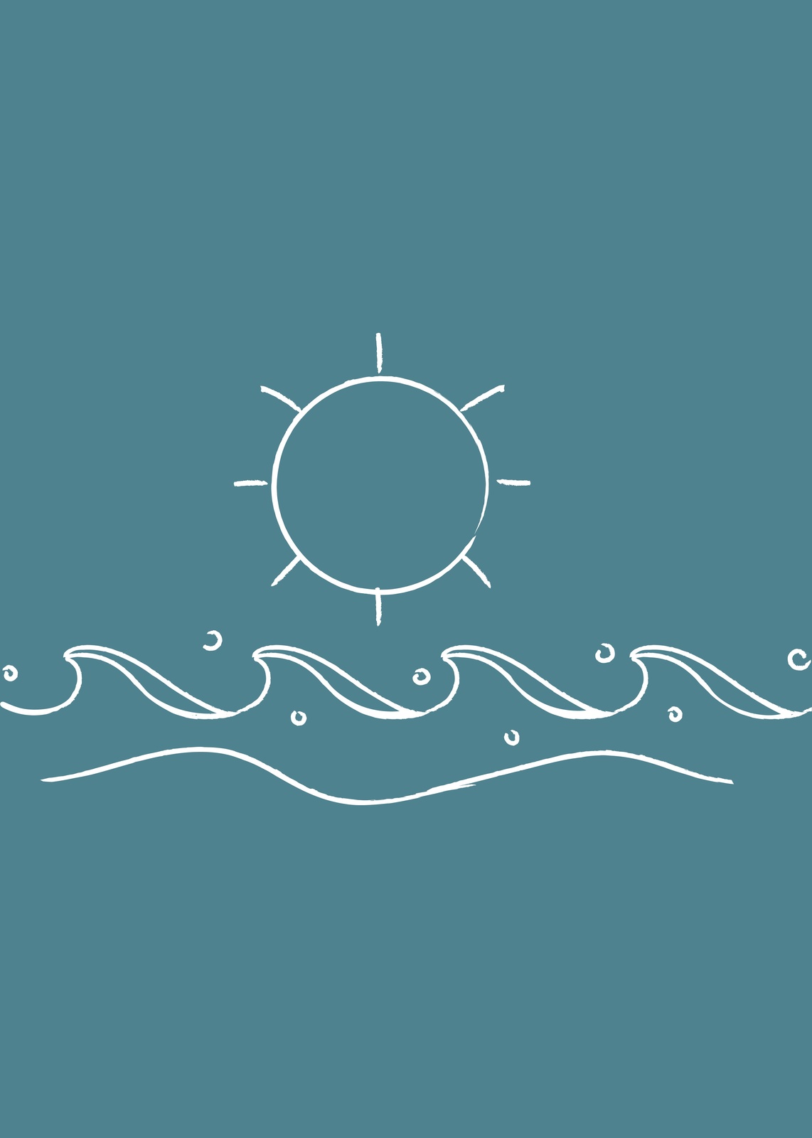 Coastal Sunrise Ocean Waves Wall Art