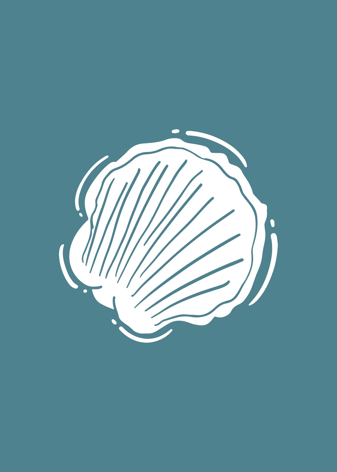 Serene Seashell Coastal Wall Art Wall Art