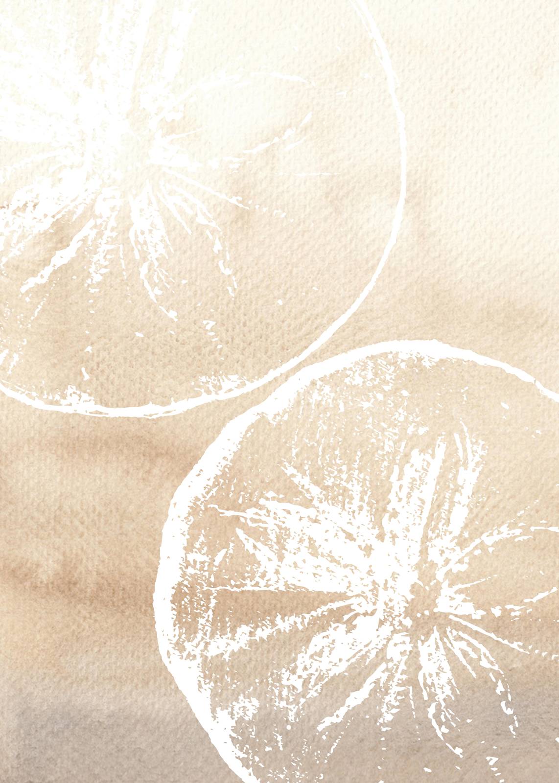 Neutral Citrus Slice Wall Art Wall Art