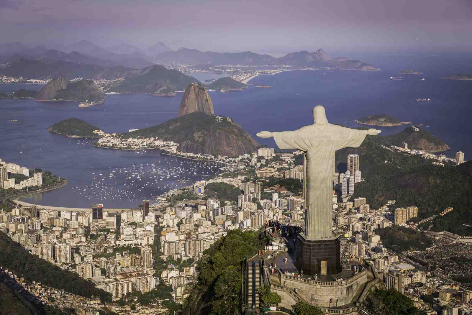 Iconic Rio Christ the Redeemer Cityscape Wall Art