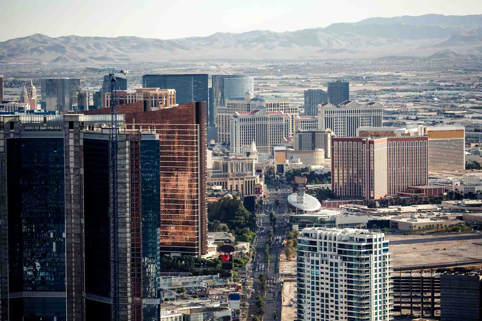 Las Vegas Skyline Wall Art