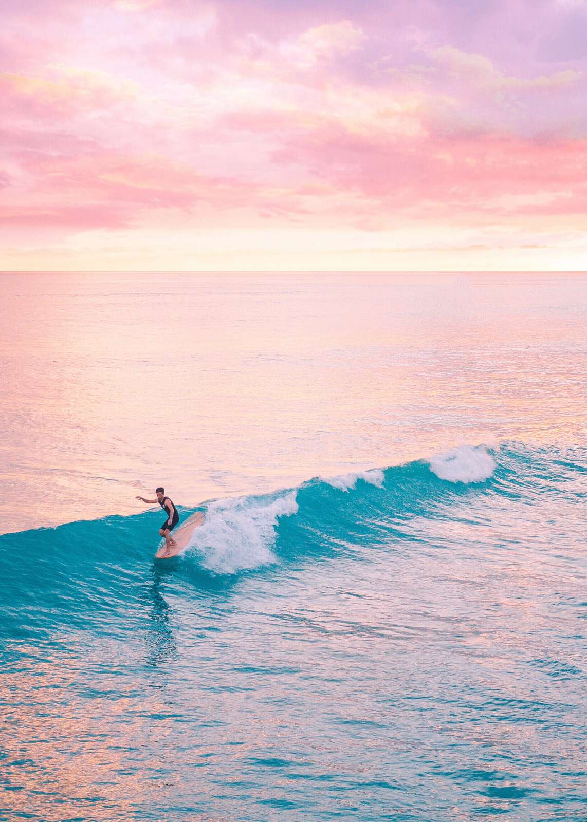 Sunset Surf Dream Wall Art