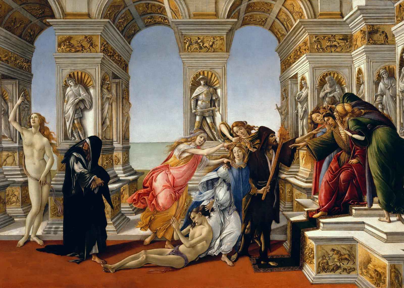 Botticelli Venus & Cupid Renaissance Wall Art